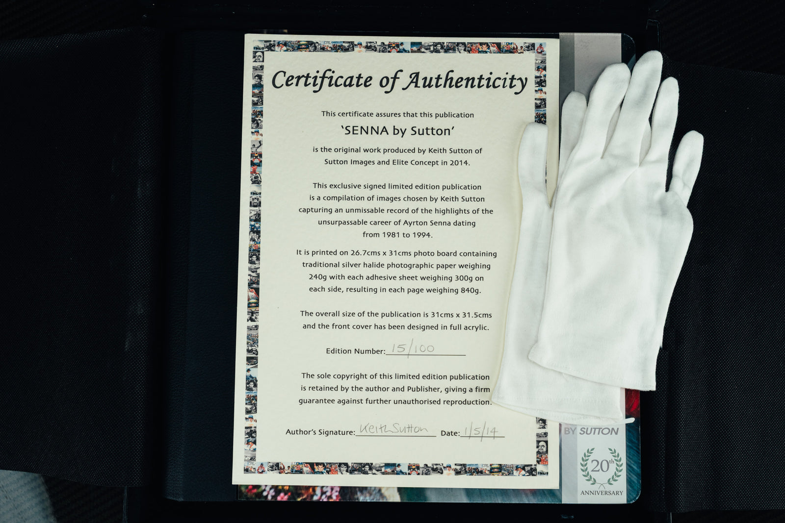 Miami Auction LOT 041 - Senna By Sutton Book