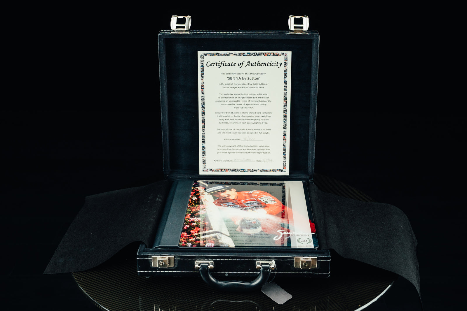 Miami Auction LOT 041 - Senna By Sutton Book