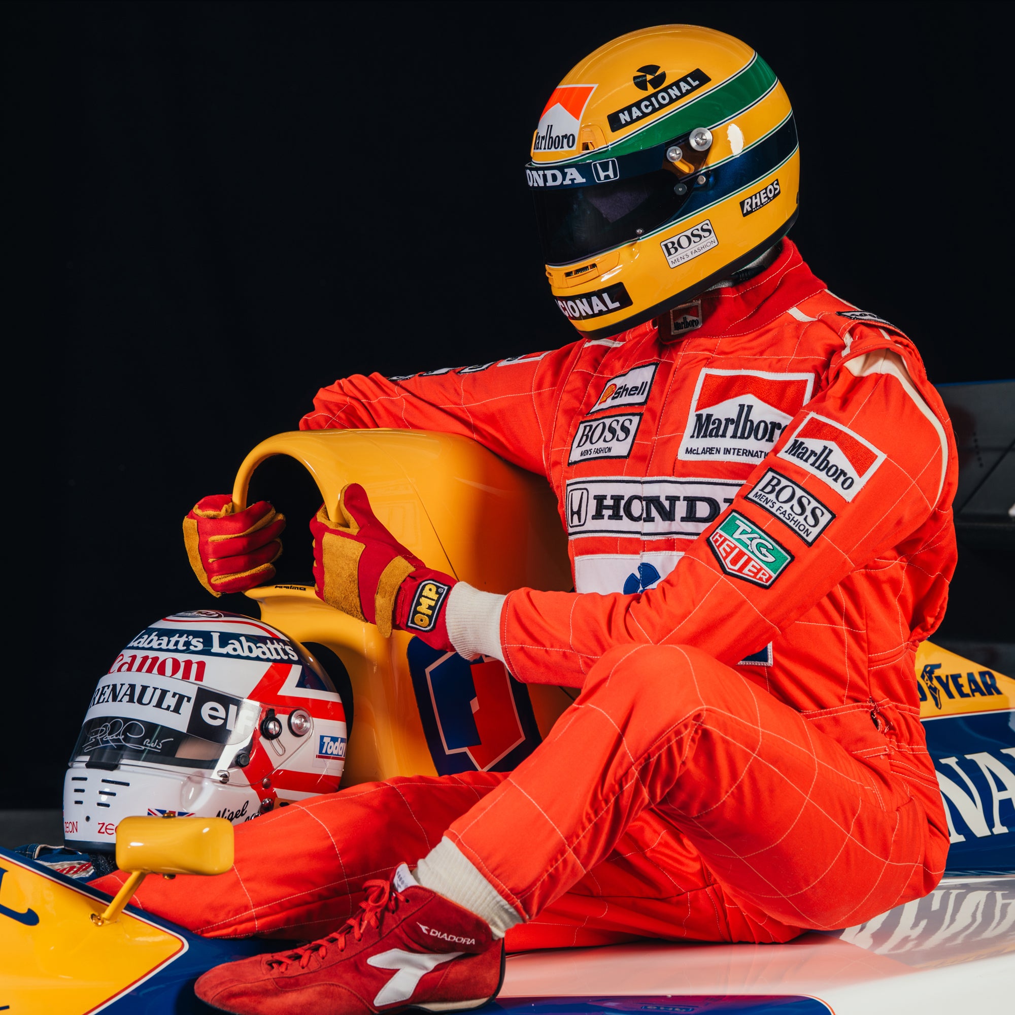 Williams Racing FW14 Senna Taxi Show Car