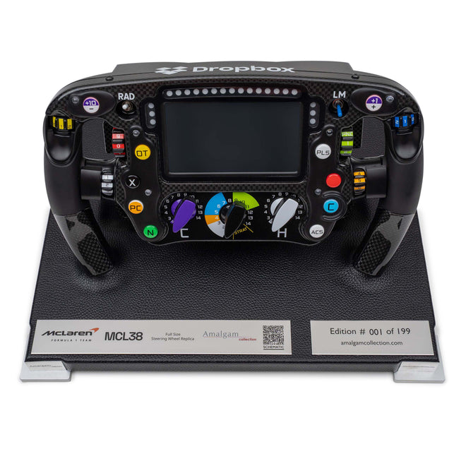 McLaren 2024 MCL38 1:1 Scale Steering Wheel