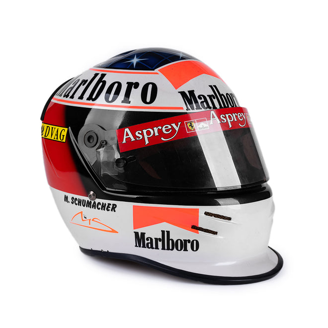 LOT 507 - Michael Schumacher 1998 Barcelona Grand Prix Used Ferrari Helmet