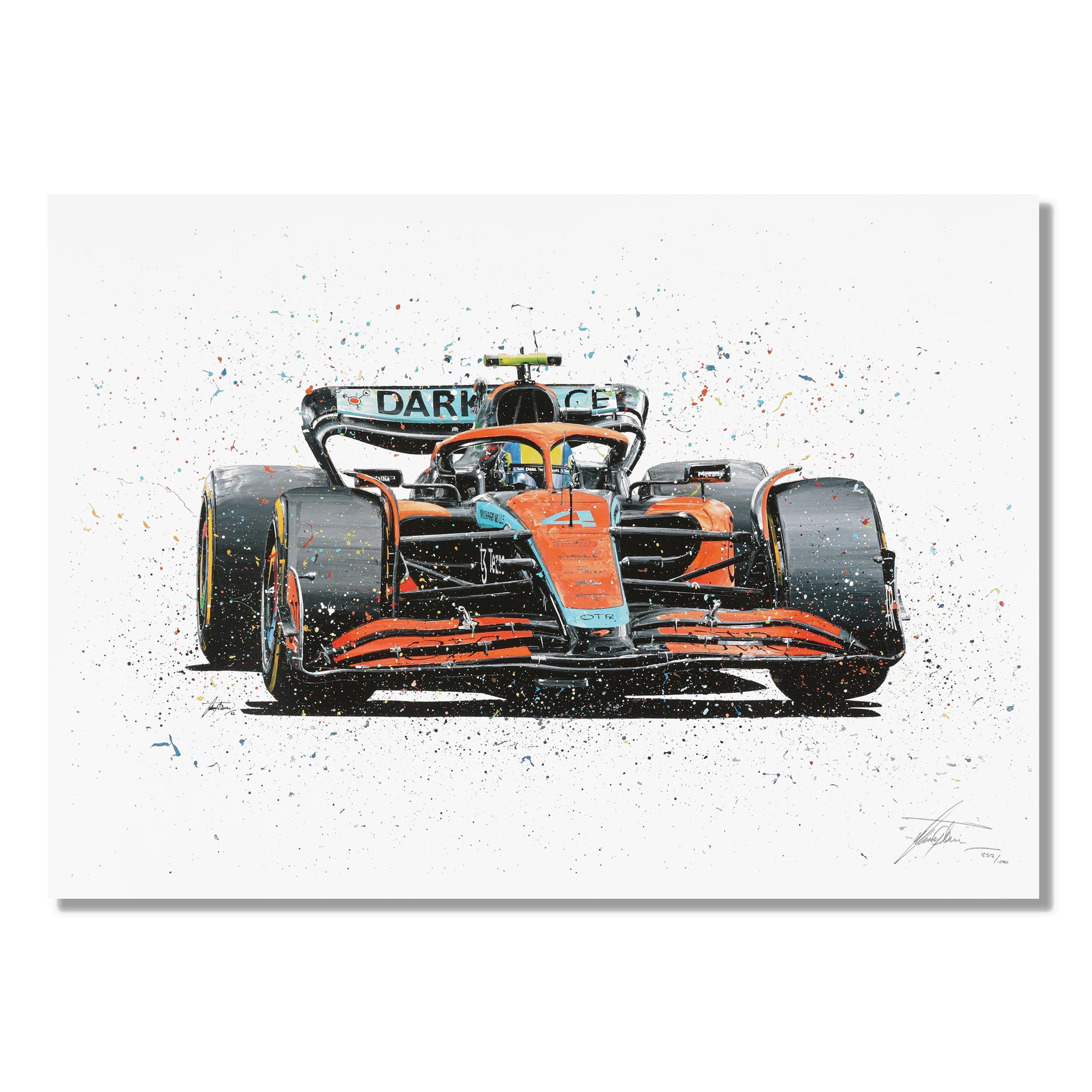 Lando Norris 2022 Print – David Johnson