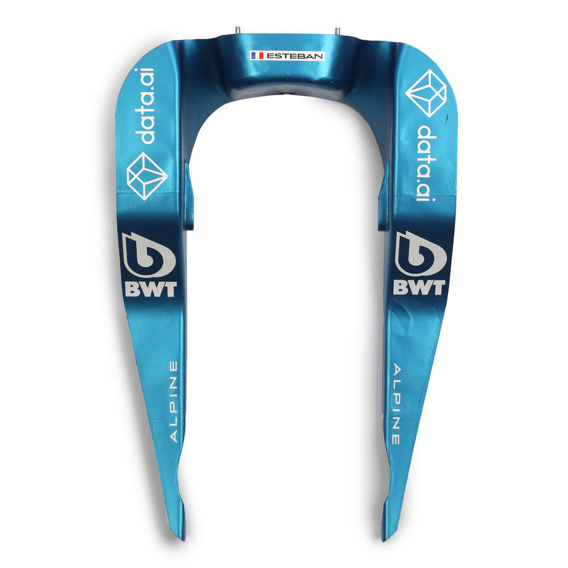 Esteban Ocon 2022 Alpine Headrest Assembly - Grand Prix Used