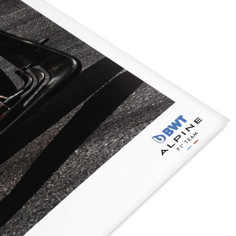 Esteban Ocon 2024 Signed Print – Miami GP