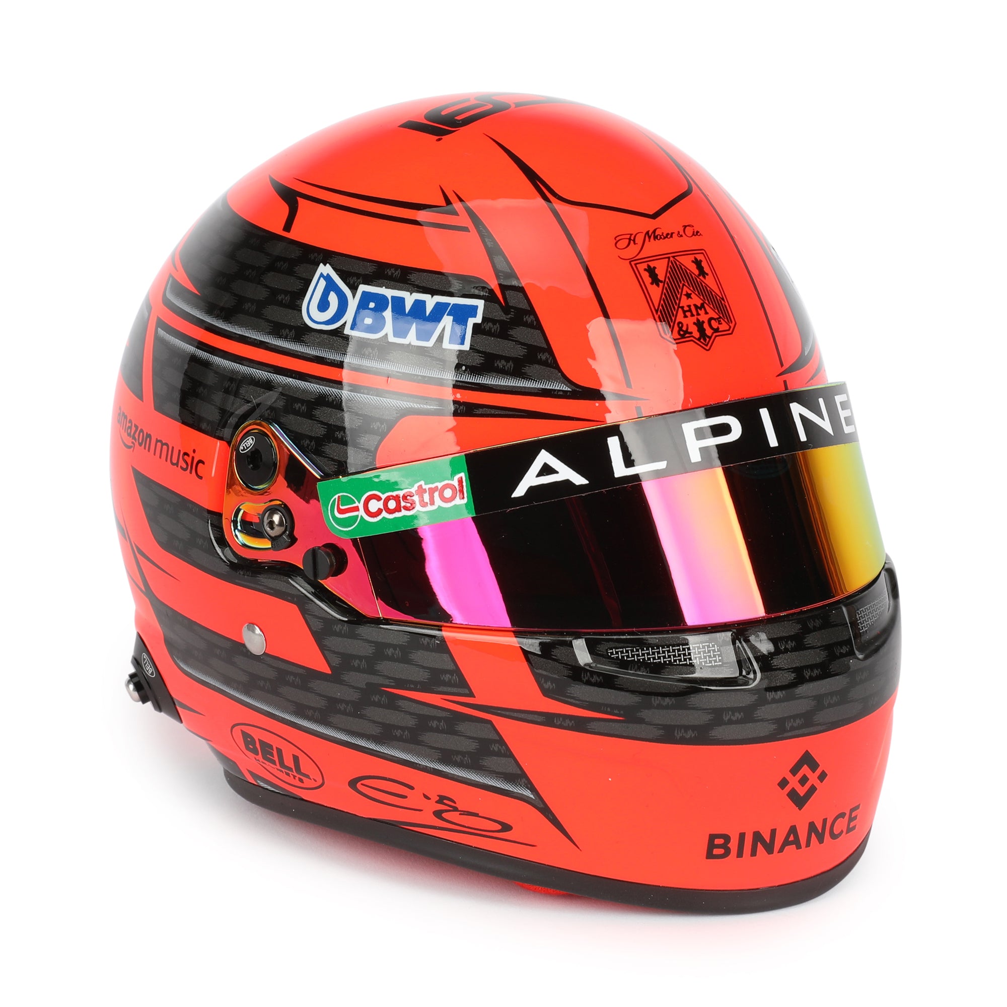 Casque Esteban Ocon 2024 5HF138 Alpine F1 Team helmet Spark 1/5 F1 Formule 1 Casque Esteban Ocon 2024 5HF138 Alpine F1 Team helmet Spark 1/5 F1 Formule 1