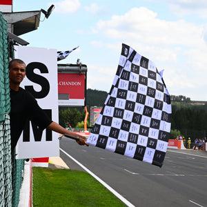 Belgian Grand Prix 2027 personalised F1® chequered flag with your name official Formula 1 memorabilia