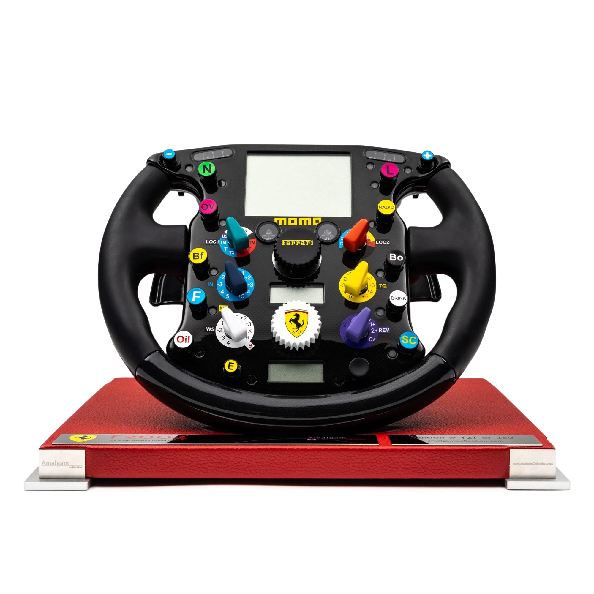 Ferrari F2004 (2004) 1:1 Scale Model Steering Wheel – Amalgam Collection