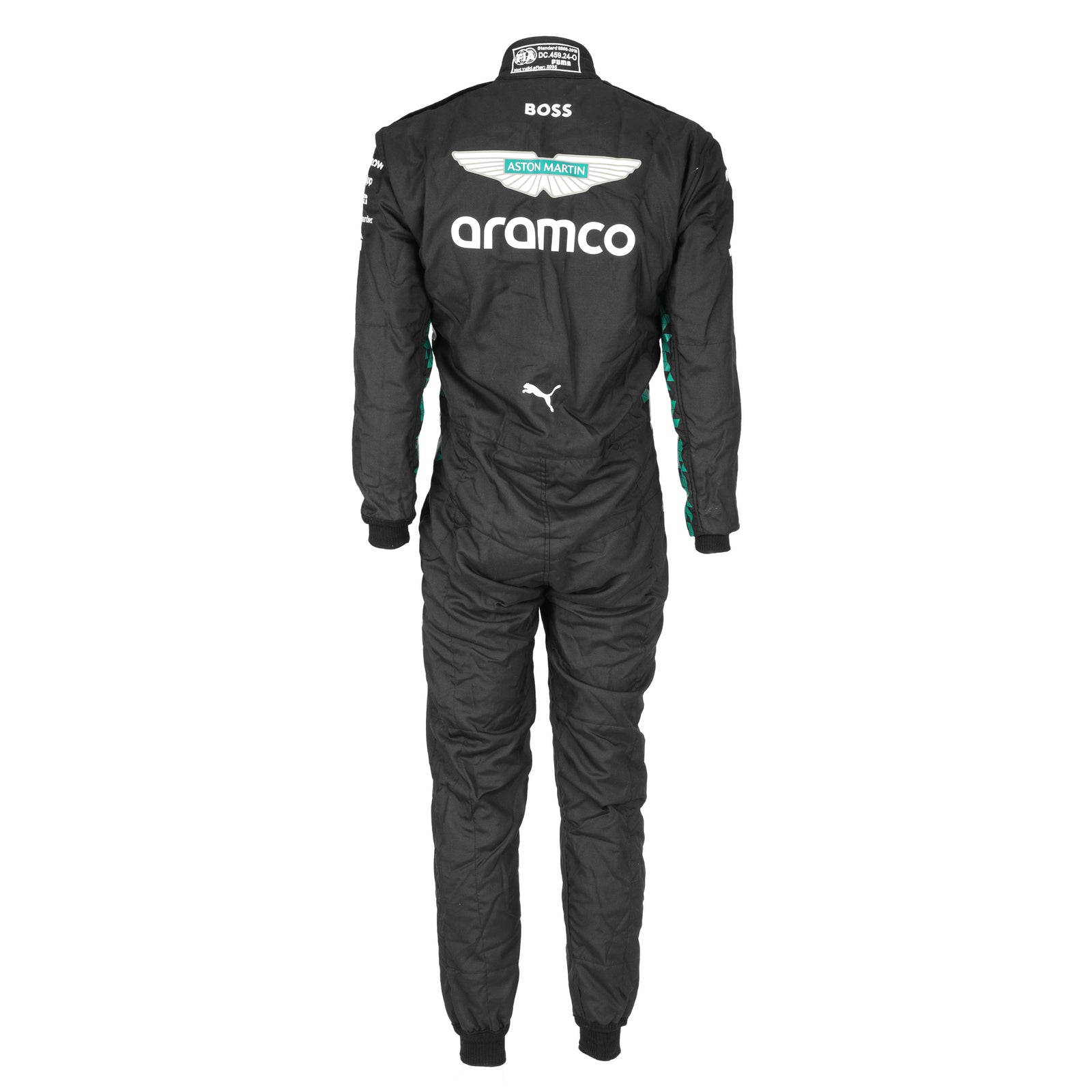 Auction LOT 023 - Felipe Drugovich 2025 Aston Martin Aramco F1 ® Team Suit – US GP