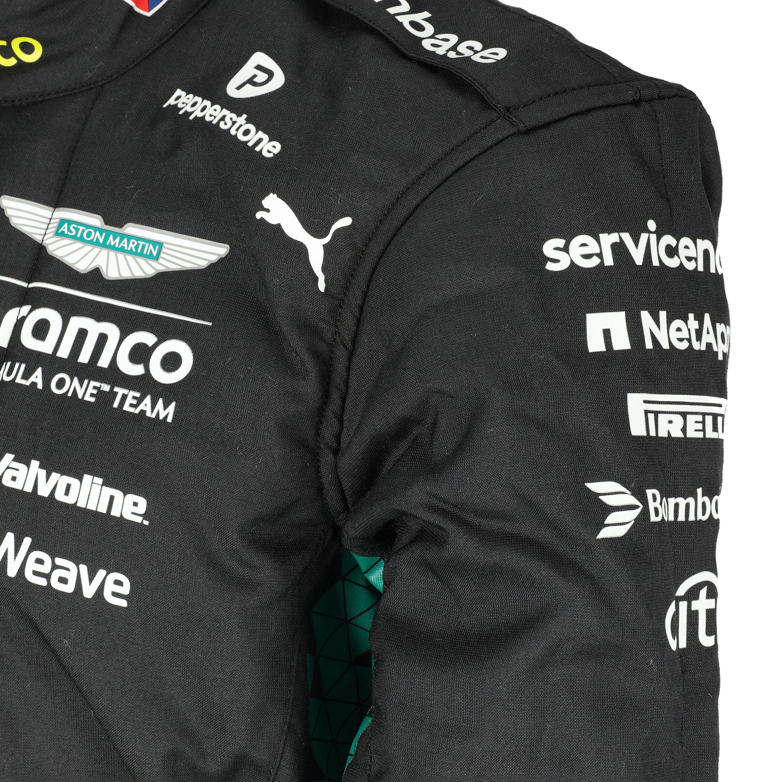 Auction LOT 023 - Felipe Drugovich 2025 Aston Martin Aramco F1 ® Team Suit – US GP
