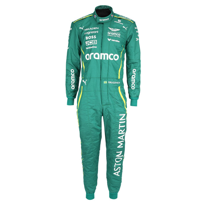 Felipe Drugovich Aston Martin Aramco 2025 Team Suit