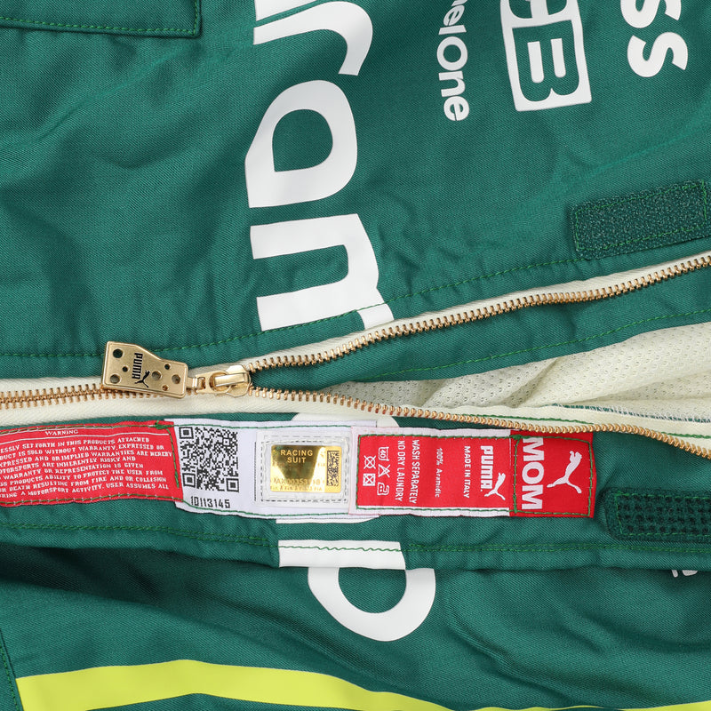 Auction LOT 043 - Felipe Drugovich 2025 Aston Martin Aramco F1 Team Suit