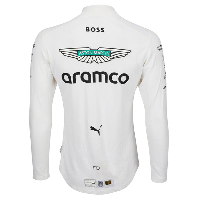 Auction LOT 086 - Felipe Drugovich 2025 Aston Martin Aramco F1® Team Grand Prix Used Nomex