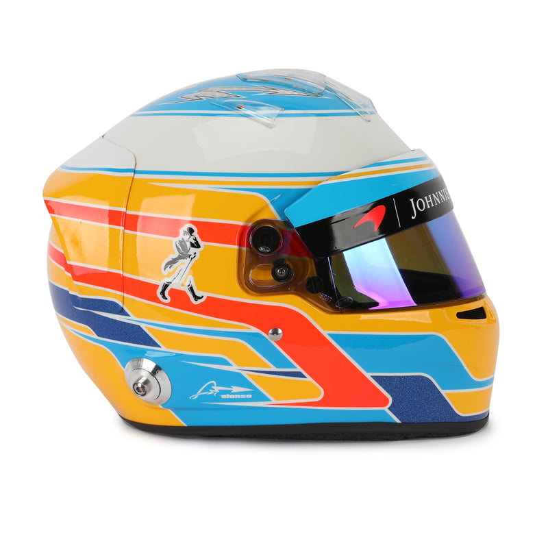 LOT 039 - Fernando Alonso 2017 McLaren Replica 1:1 Scale Helmet