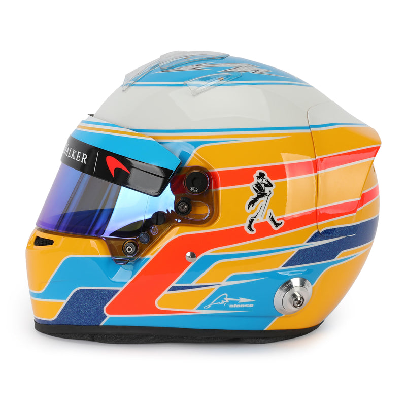 LOT 039 - Fernando Alonso 2017 McLaren Replica 1:1 Scale Helmet