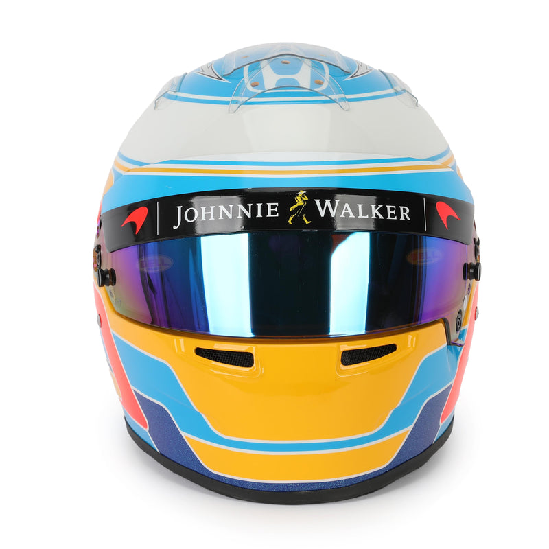 LOT 039 - Fernando Alonso 2017 McLaren Replica 1:1 Scale Helmet