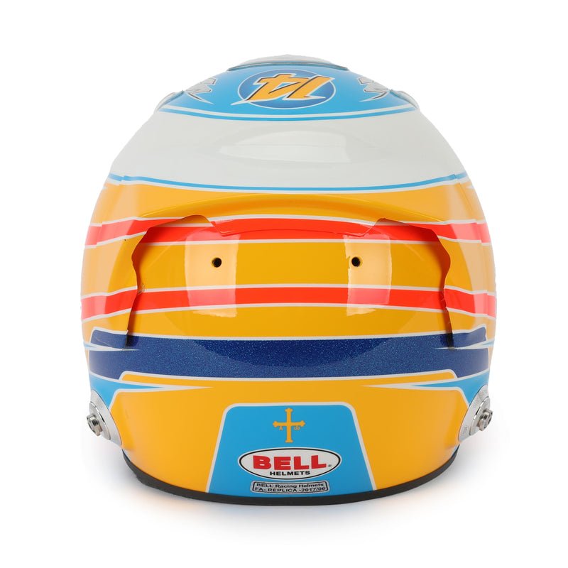 LOT 039 - Fernando Alonso 2017 McLaren Replica 1:1 Scale Helmet