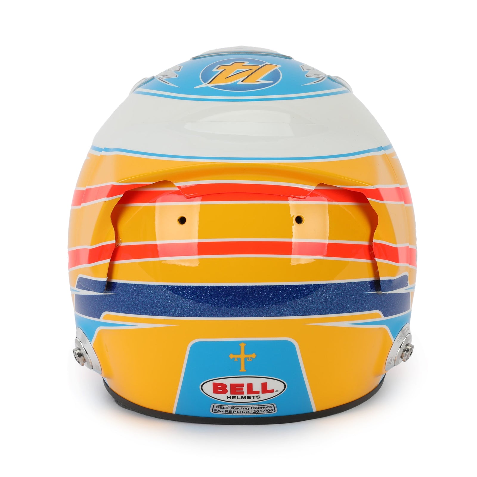 LOT 634 - Fernando Alonso 2017 Replica Helmet