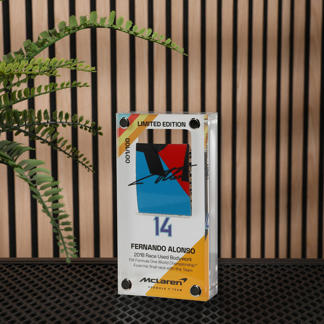 Fernando Alonso 2018 McLaren Bodywork in Acrylic