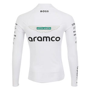 Aston Martin Aramco Formula One Team Fernando Alonso 2024 race spec Nomex top collector display piece