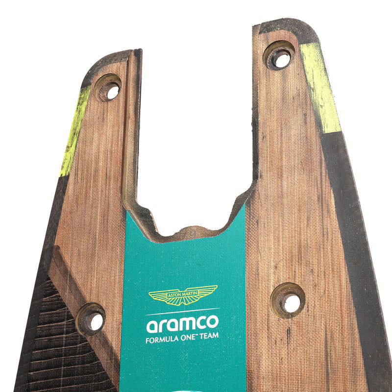 Fernando Alonso 2024 Aston Martin Aramco F1® Team Skid Block Plank Wall Art