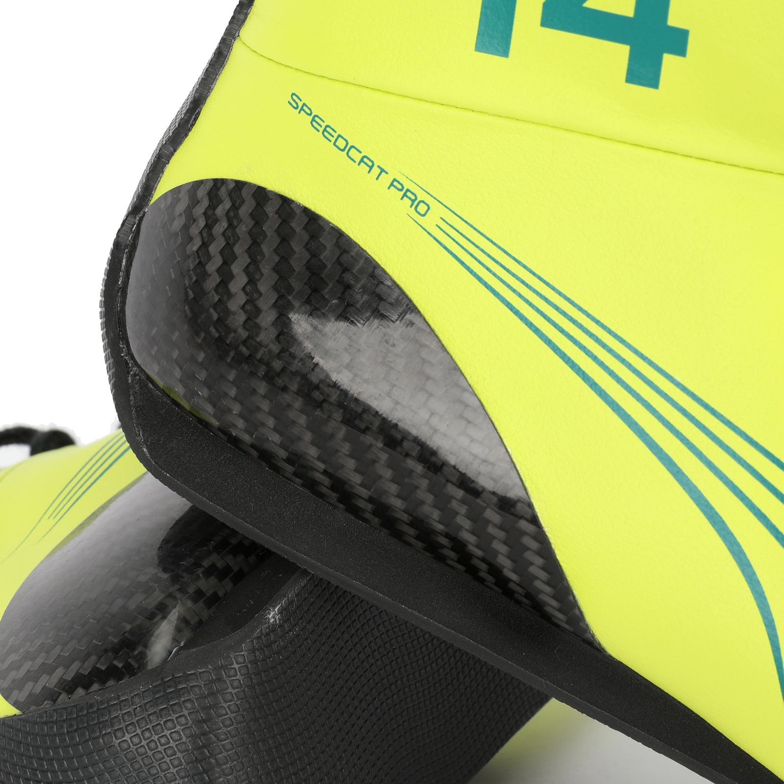 Auction LOT 002 - Fernando Alonso 2025 Aston Martin Aramco F1 ® Team Race Boots