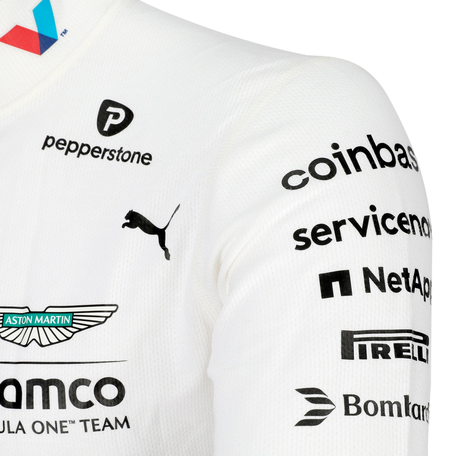 Auction LOT 125 - Fernando Alonso 2025  Aston Martin Aramco F1 Team Un-Signed Nomex - Brazil GP - White