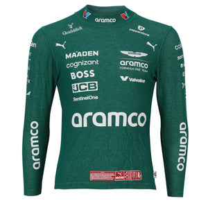 LOT 006 - Fernando Alonso 2025 Grand Prix Used Aston Martin Aramco Nomex