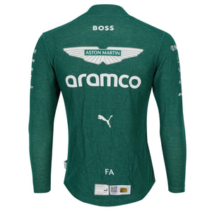 LOT 006 - Fernando Alonso 2025 Grand Prix Used Aston Martin Aramco Nomex