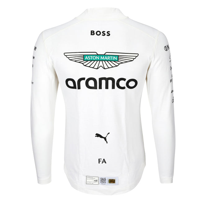 Auction LOT 038 - Fernando Alonso 2025 Aston Martin F1® Team Nomex - Brazilian GP