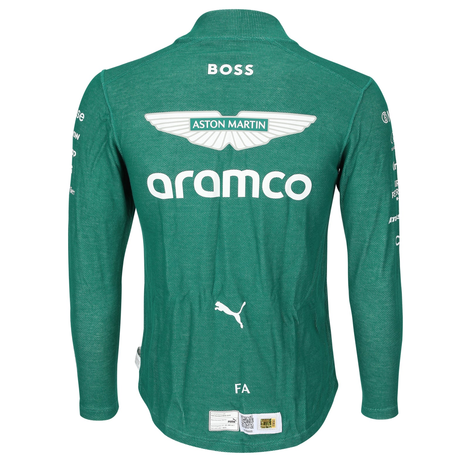 Auction LOT 033 - Fernando Alonso 2025 Aston Martin F1® Team Nomex