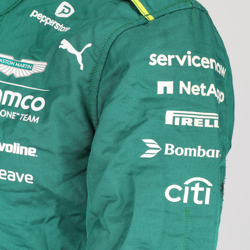 Formula 1 Fernando Alonso 2025 Austrian Grand Prix race-used suit Aston Martin collector item