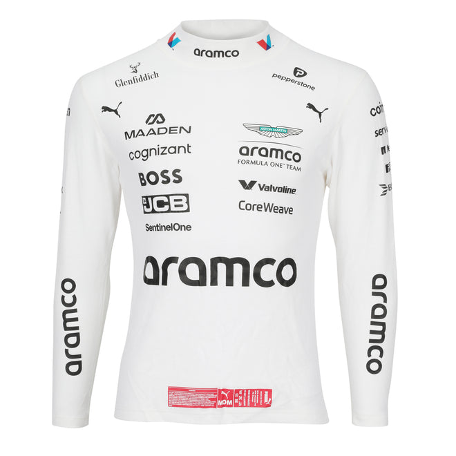 Auction LOT 048 - Fernando Alonso 2025 Aston Martin Aramco Formula One Team Nomex - Canadian GP