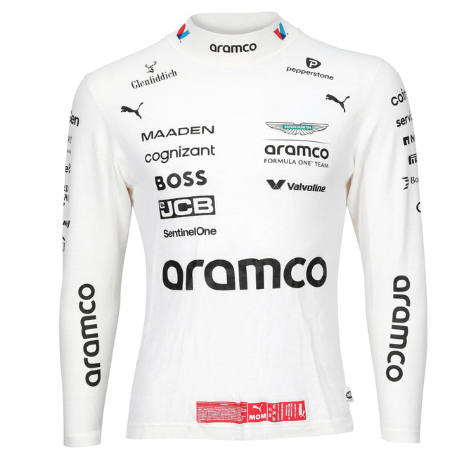 Auction LOT 049 - Fernando Alonso 2025 Aston Martin Aramco Formula One Team Nomex