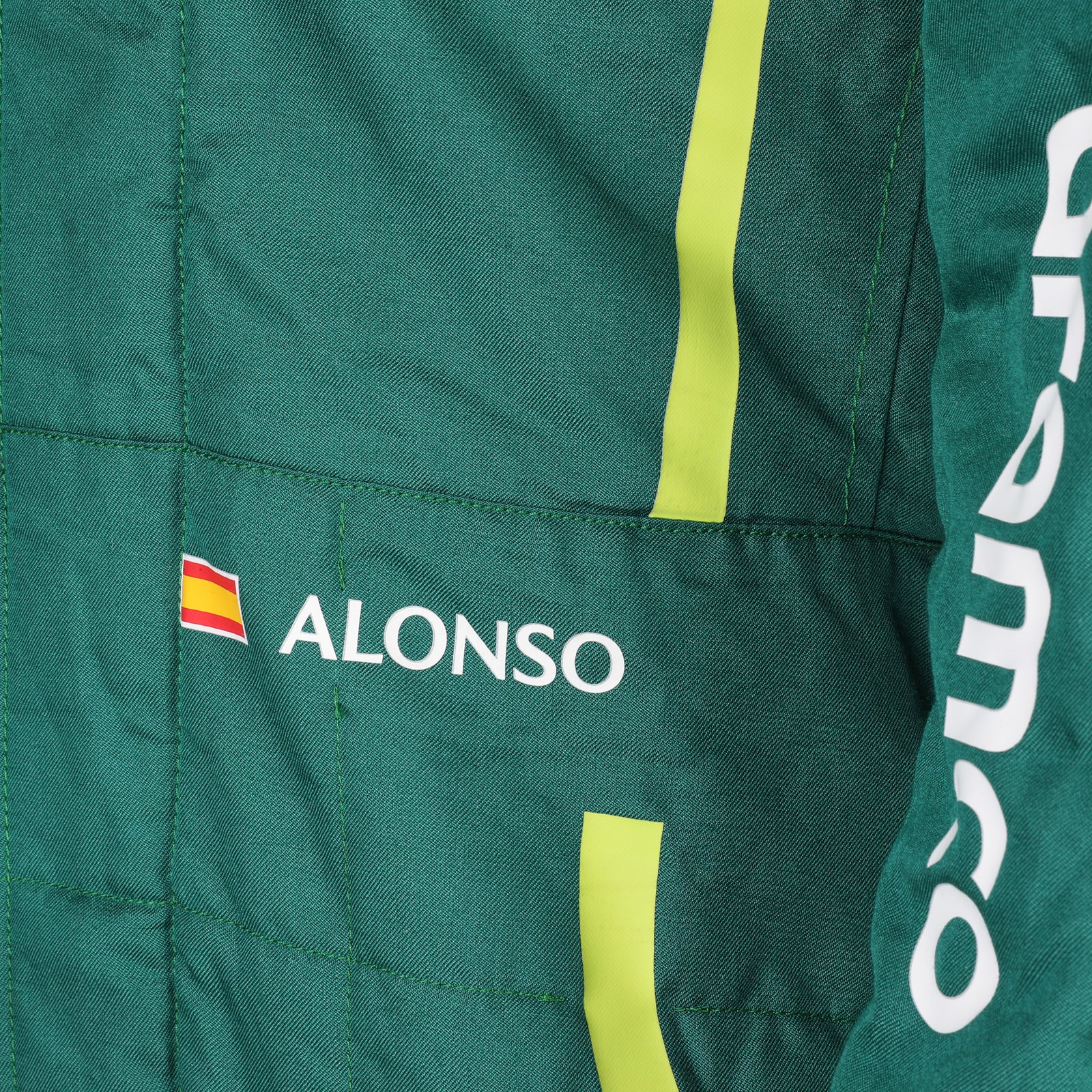 Auction LOT 078 - Fernando Alonso 2025 Aston Martin Aramco Race suit