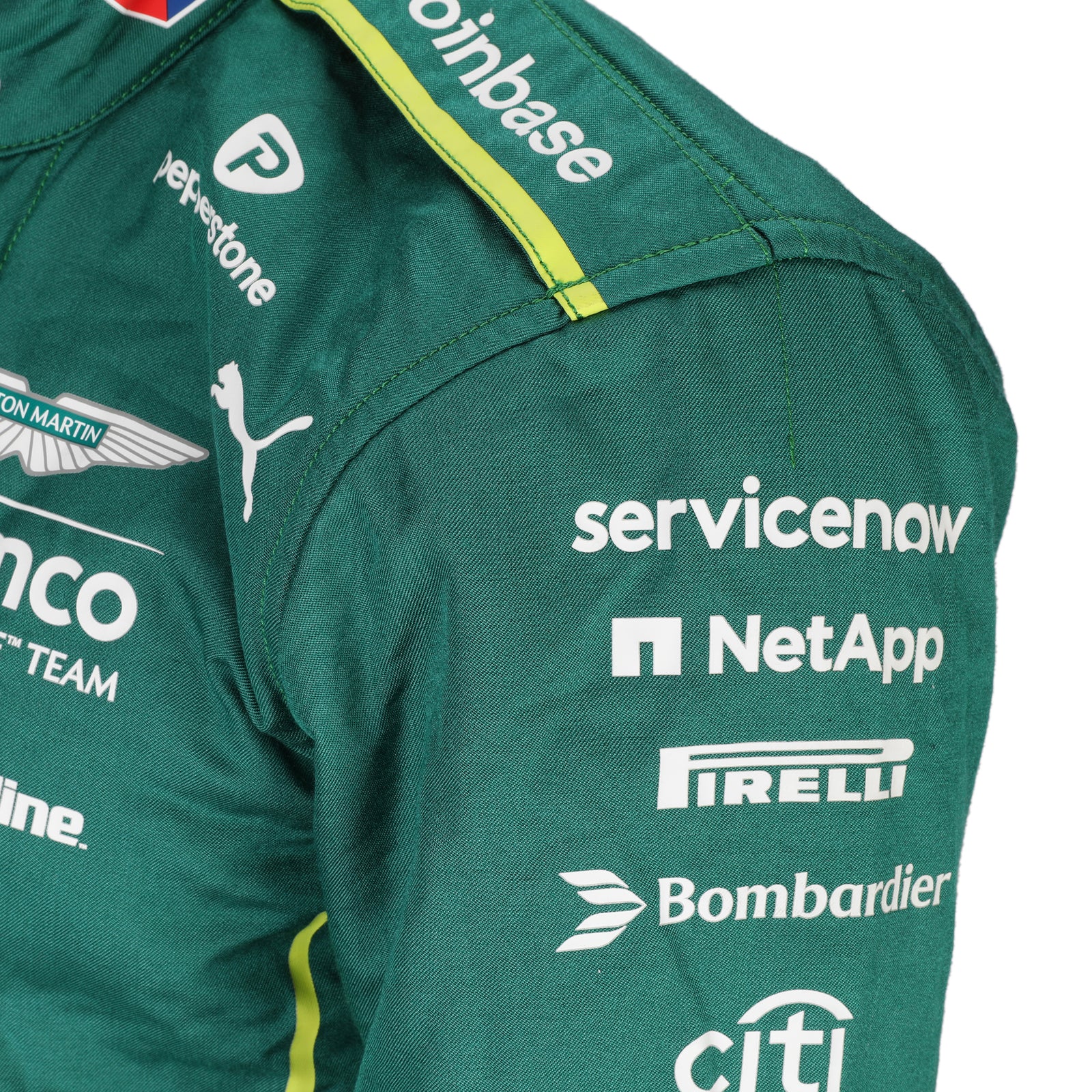 Auction LOT 078 - Fernando Alonso 2025 Aston Martin Aramco Race suit