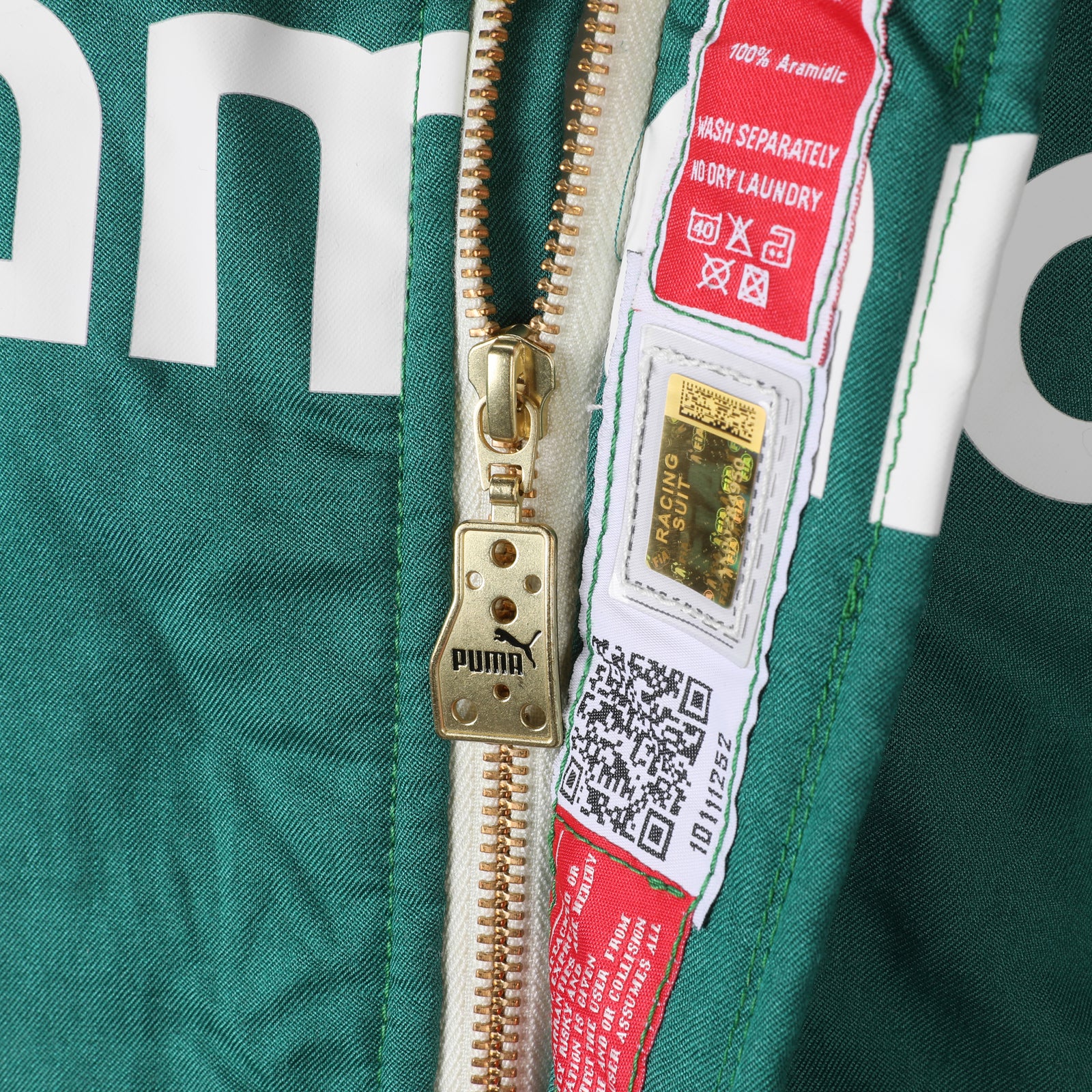 Auction LOT 078 - Fernando Alonso 2025 Aston Martin Aramco Race suit