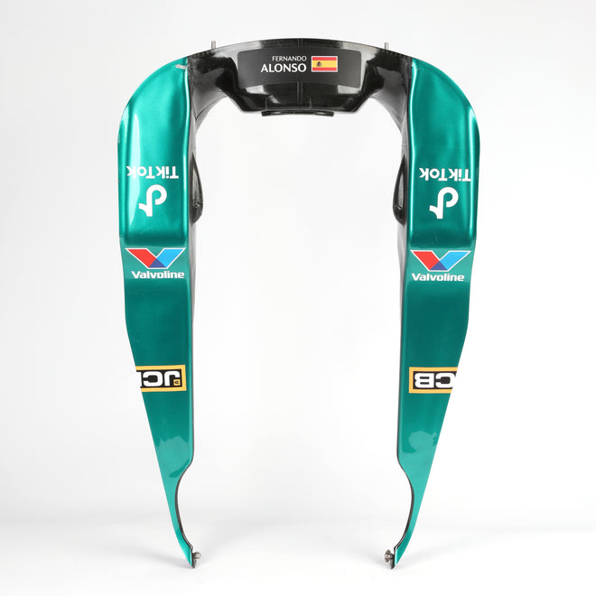 Season Launch LOT 062 - Fernando Alonso 2024 Aston Martin Headrest