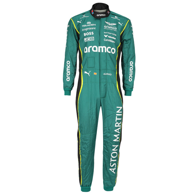 The Austin Auction LOT 080 - Fernando Alonso Un-Signed 2026 Grand Prix Used Suit - Chinese GP