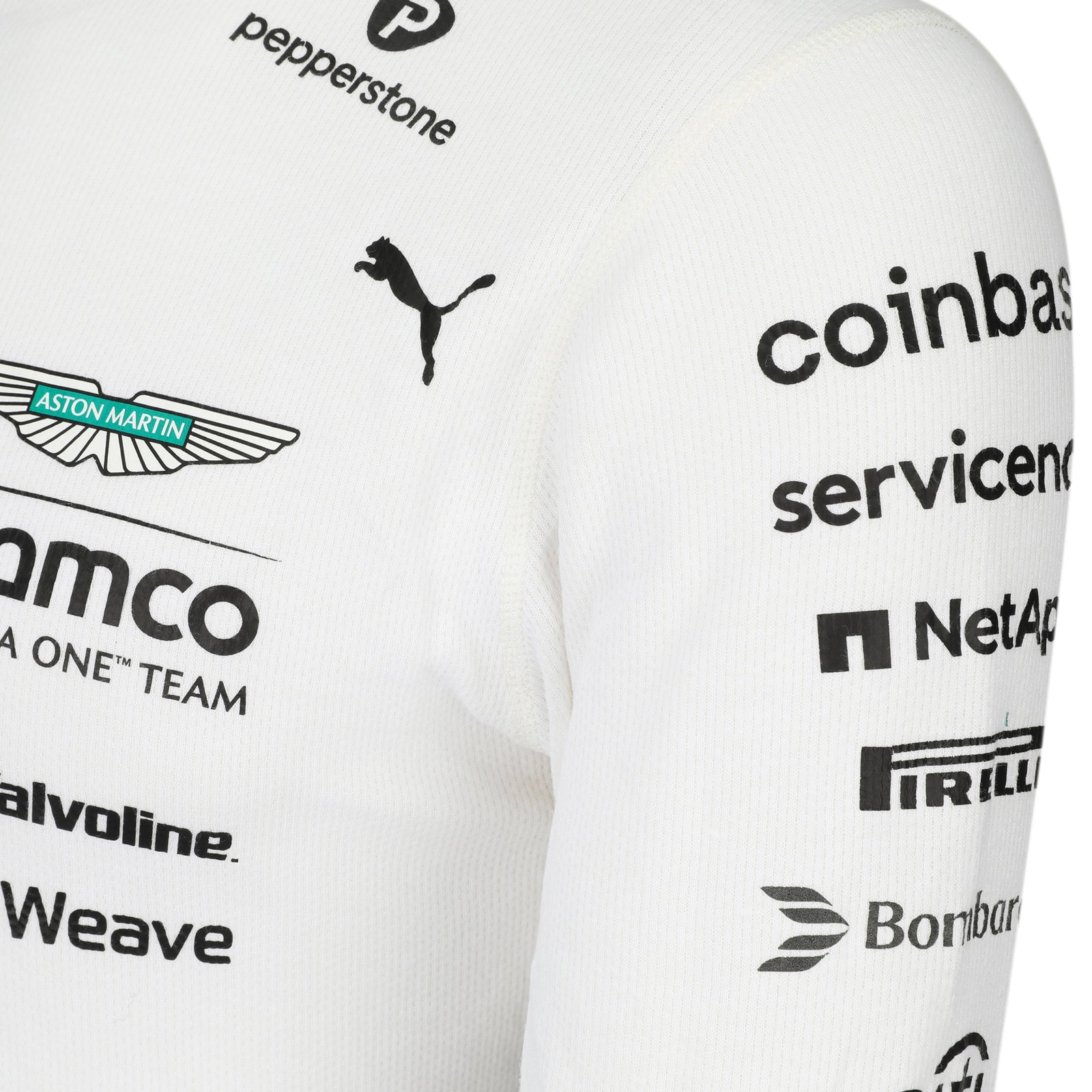 Auction LOT 036 - Fernando Alonso 2025 Aston Martin Aramco F1 ® Team White Nomex