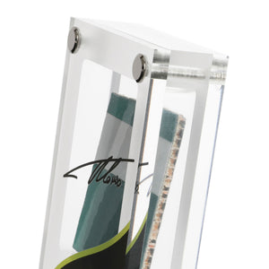 Close-up of Fernando Alonso 2023 Bodywork in Acrylic Formula 1 memorabilia detail