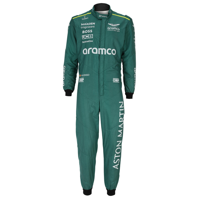 LOT 042 - Fernando Alonso Signed 2024 Aston Martin F1 Team GP Used Racewear Bundle
