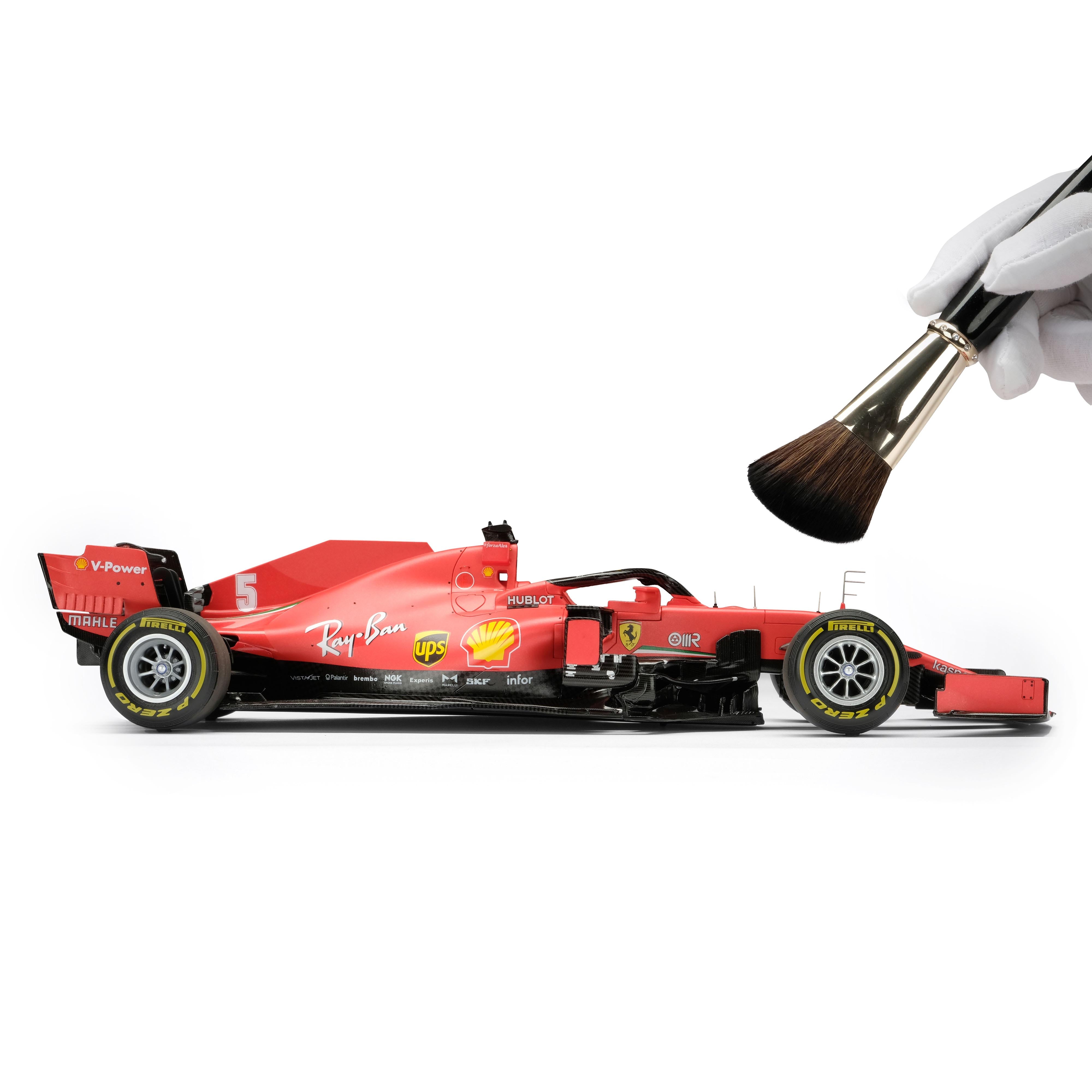 Sebastian Vettel 2020 Scuderia Ferrari SF1000 1:18 Scale Model