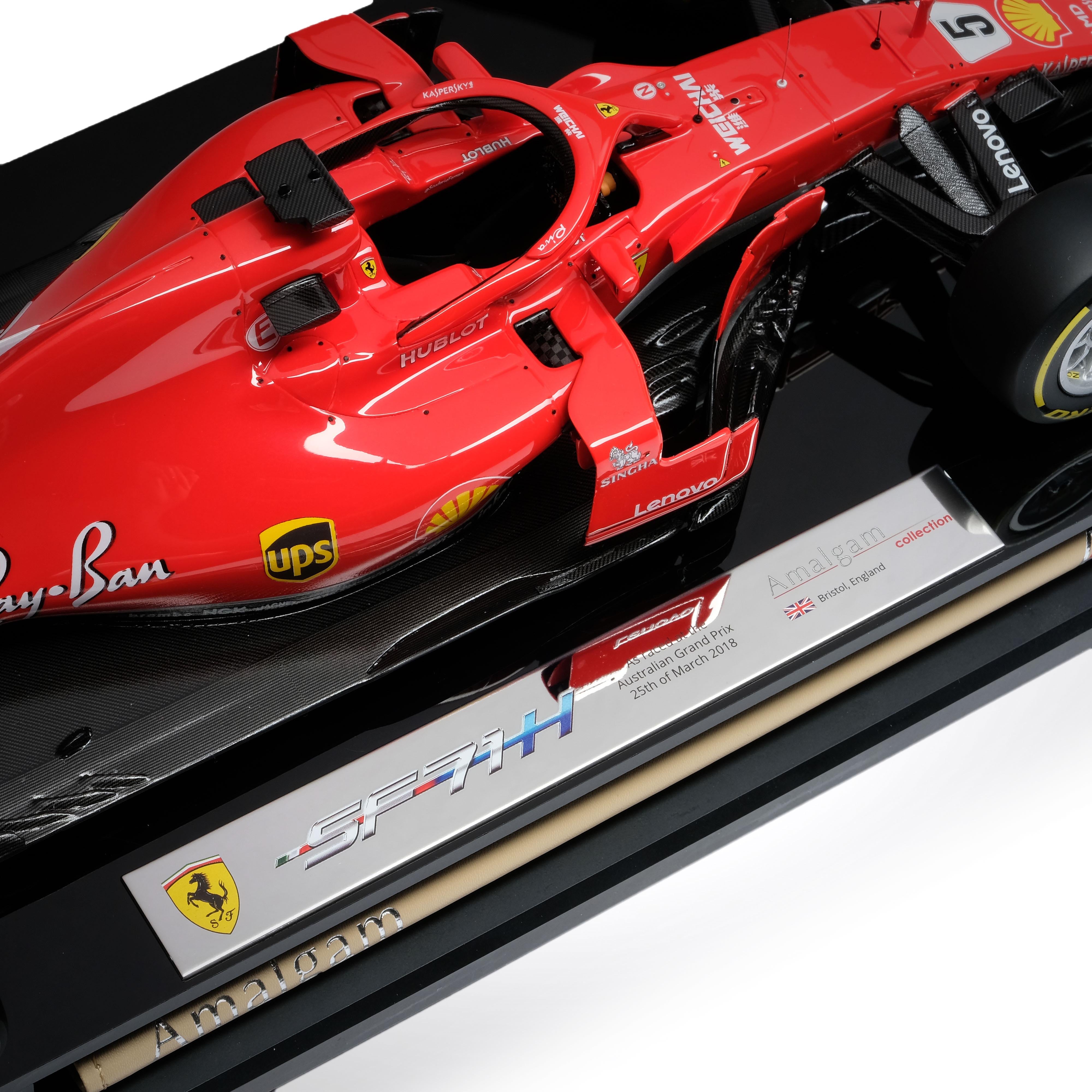 Sebastian Vettel 2018 Scuderia Ferrari SF71H 1:18 Scale Model