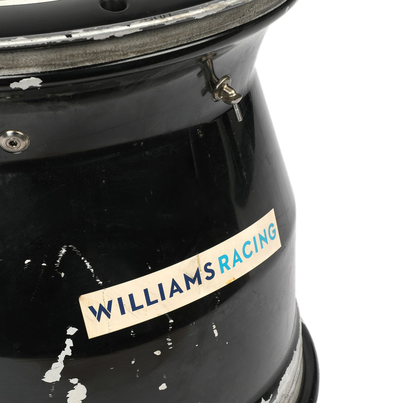 Williams Formula 1 Team rear wheel rim table Franco Colapinto Las Vegas GP authentic furniture piece