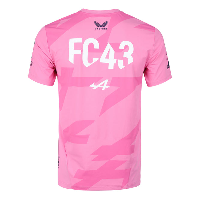 Franco Colapinto Signed 2025 BWT Alpine Formula One Team Official Driver T-Shirt