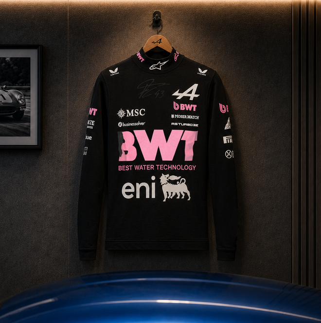 Franco Colapinto Signed 2026 BWT Alpine Formula One™ Team Race-Used Nomex - Australian GP
