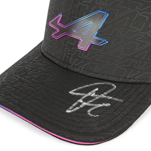 Franco Colapinto 2025 signed BWT Alpine Formula One Team official driver cap from the Las Vegas Grand Prix, premium Formula 1 collector piece