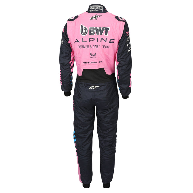 Alpine Formula 1 Team Franco Colapinto signed 2026 testing worn race suit Nomex collector display
