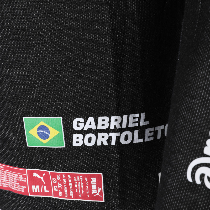 Gabriel Bortoleto Stake Sauber 2025 Signed Nomex - Black
