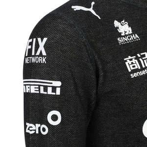LOT 406 - Gabriel Bortoleto Stake Sauber 2025 Signed Nomex - Black